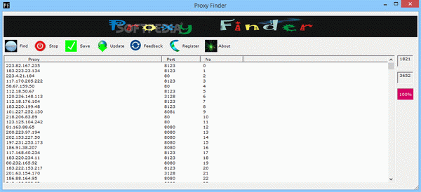 007 Proxy Finder