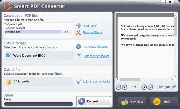 Smart PDF Converter