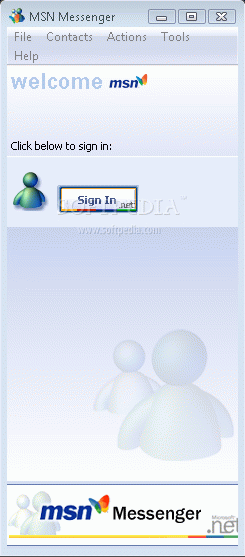 MSN Messenger for Windows 2000