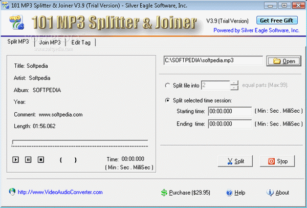 101 MP3 Splitter & Joiner