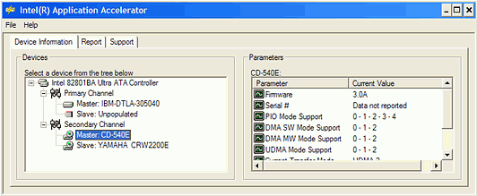 Intel Application Accelerator