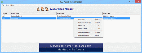 123 Audio Video Merger