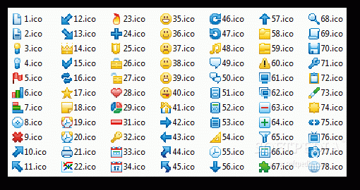 12x12 Free Toolbar Icons