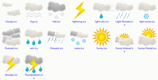 16 Beautiful Weather Icons