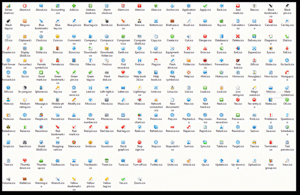 16x16 Free Application Icons