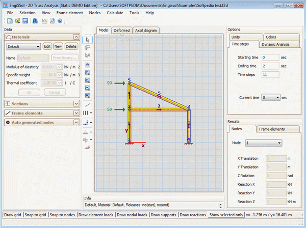 2D Truss Analysis