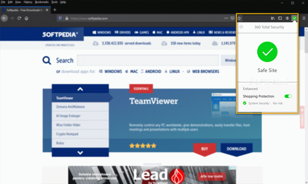 360 Internet Protection for Firefox