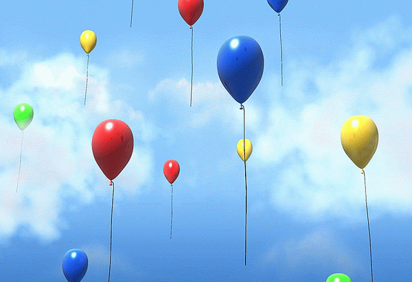 3D Balloons Screensaver