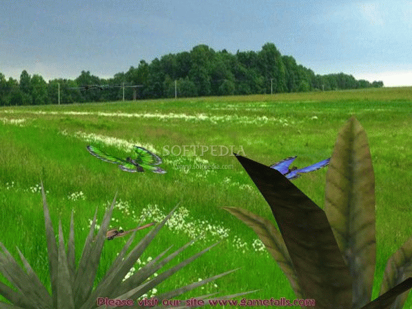 3D Butterfly Screensaver