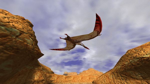 3D Canyon Flight Screensaver