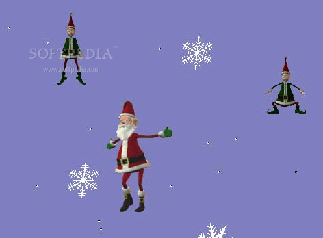 3D Dancing Santa