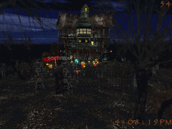 3D Haunted Halloween Screensaver