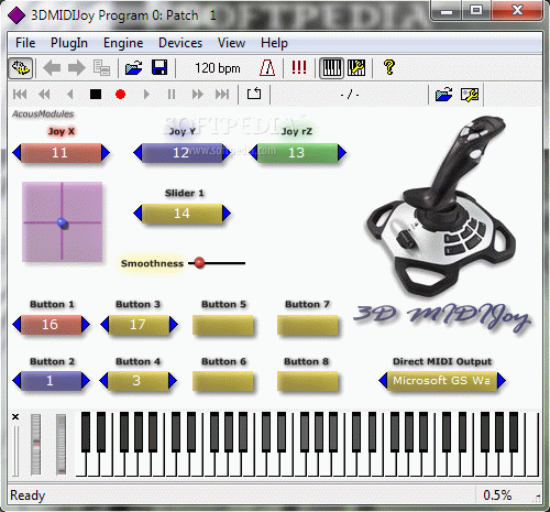 3D MIDIJoy