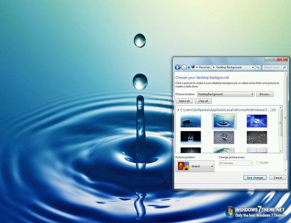 3D Motion Windows 7 Theme