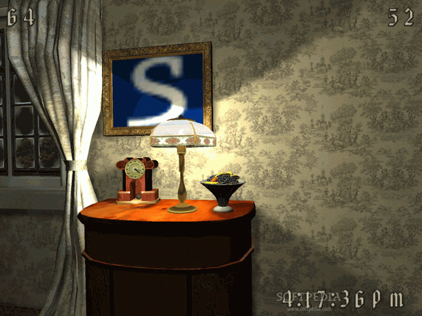 3D Old Clock Screensaver