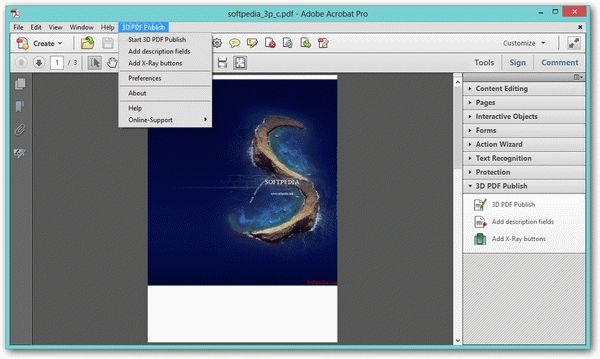 3D PDF Publish