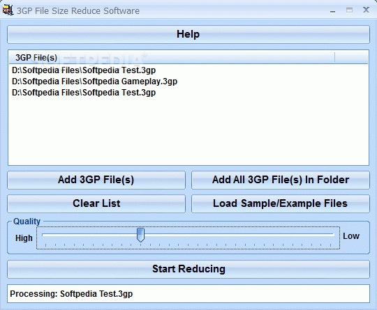 3GP File Size Reduce Software