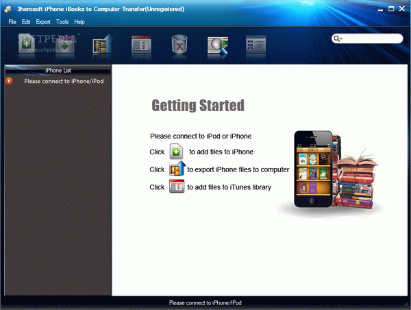 3herosoft iPhone iBooks to Computer Transfer