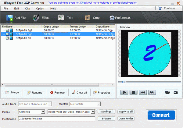 4Easysoft Free 3GP Converter