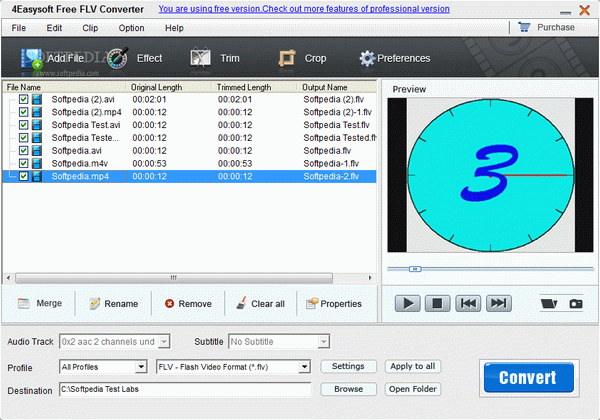 4Easysoft Free FLV Converter