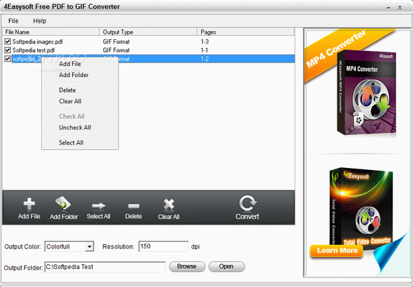 4Easysoft Free PDF to GIF Converter