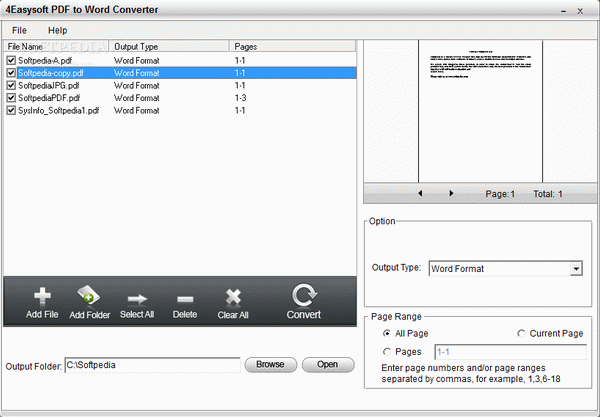 4Easysoft PDF to Word Converter