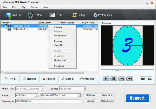 4Easysoft TRP Movie Converter