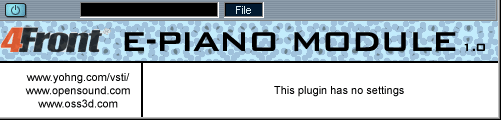 4Front E-Piano Module