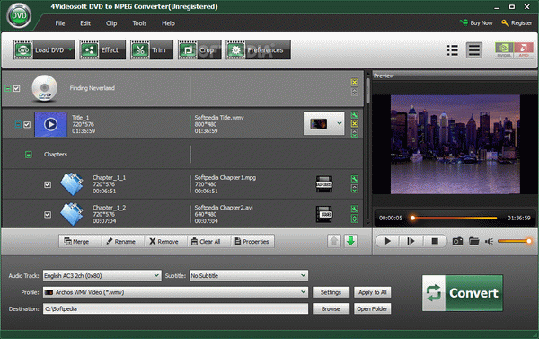 4Videosoft DVD to MPEG Converter