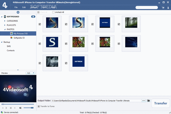 4Videosoft iPhone to Computer Transfer Ultimate