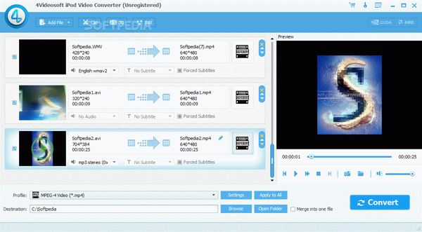 4Videosoft iPod Video Converter