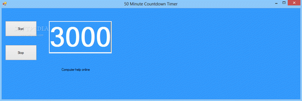 50 Minute Countdown Timer