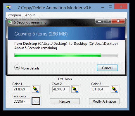 7 Copy/Delete Animation Modder