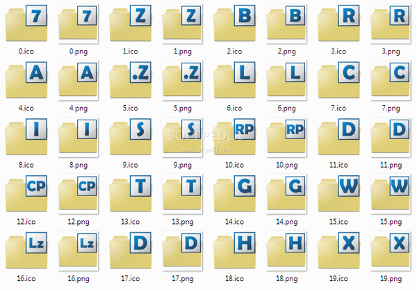 7-Zip Replacement Icons