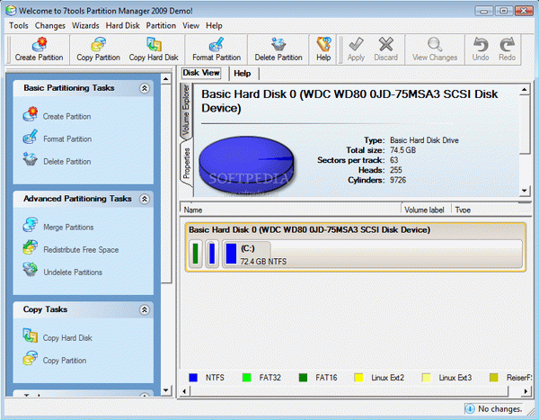 7tools Partition Manager