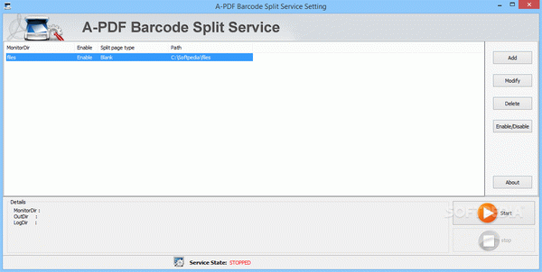 A-PDF Barcode Split Service
