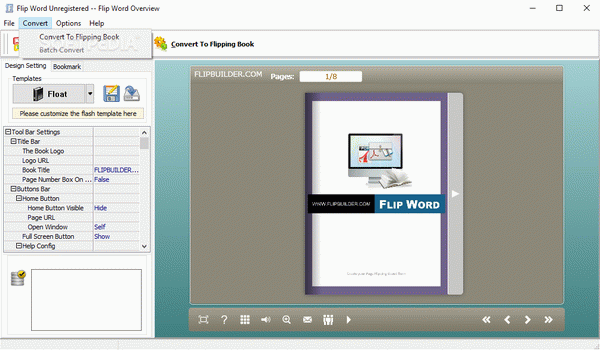 A-PDF Flip Word