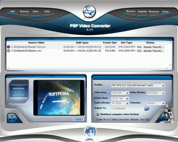 A-Z PSP Video Converter