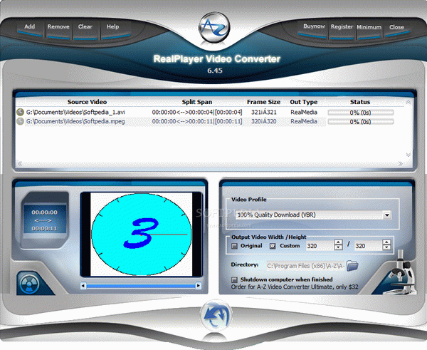 A-Z RealPlayer Video Converter