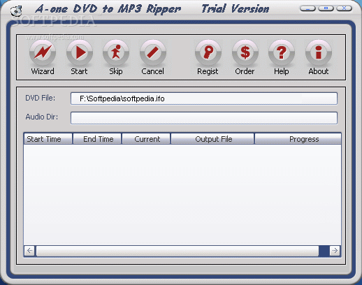 A-one DVD to MP3 Ripper