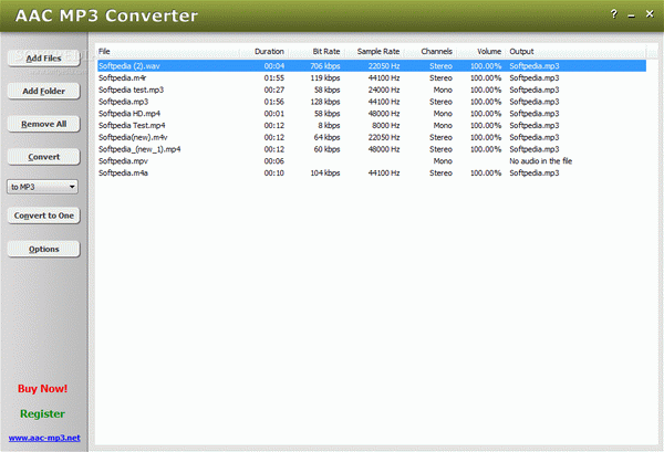 AAC MP3 Converter