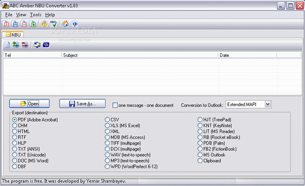 ABC Amber NBU Converter