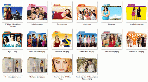 ABC Famliy Folder Pack 2