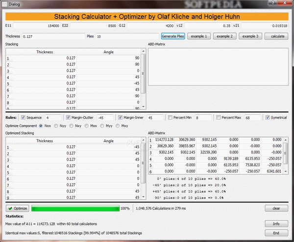 ABD Matrix Calculator