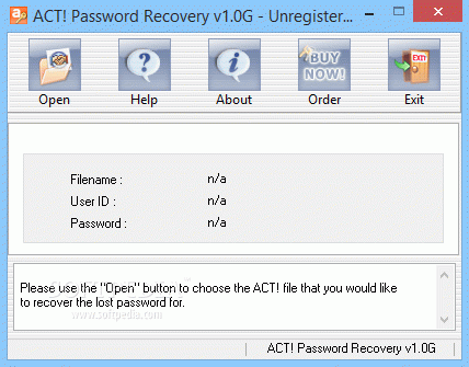 ACT Password Recovery