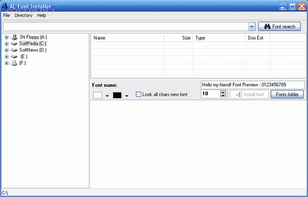 AL Font Installer