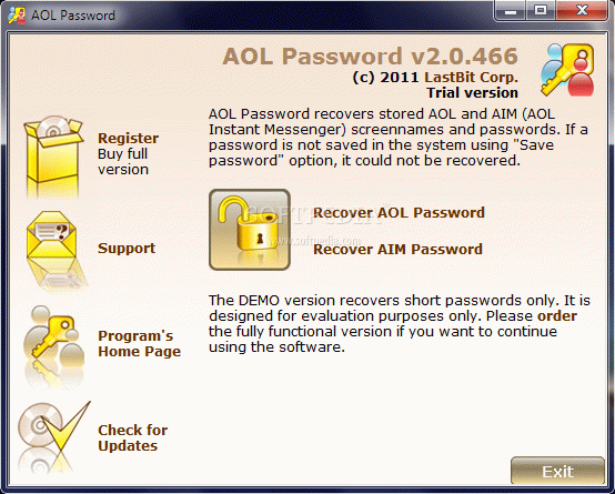 AOL Password