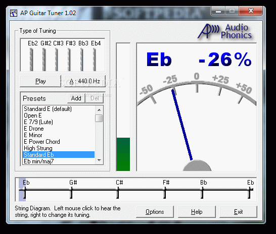 AP Guitar Tuner