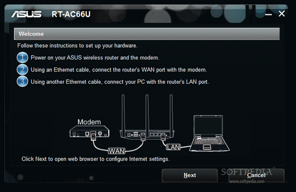 ASUS RT-AC66U Wireless Router Utilities