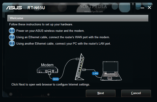 ASUS RT-N65U Wireless Router Utilities